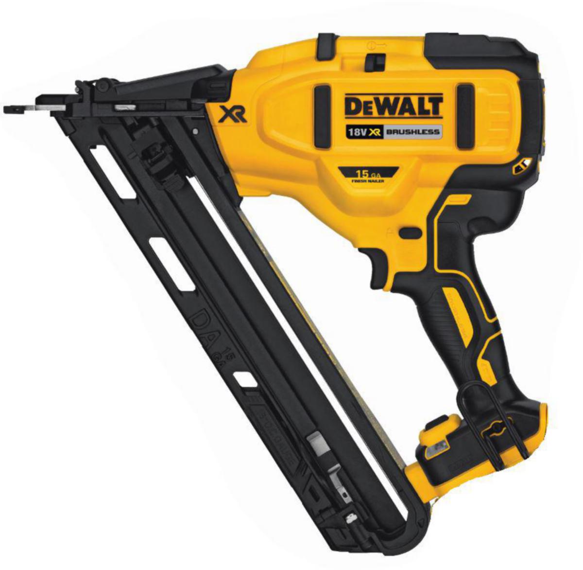 Spikpistol DEWALT DCN650N SOLO - SPIKPISTOL DEWALT DCN650N 18V 15GA, KOLBORTSFRI, SOLO