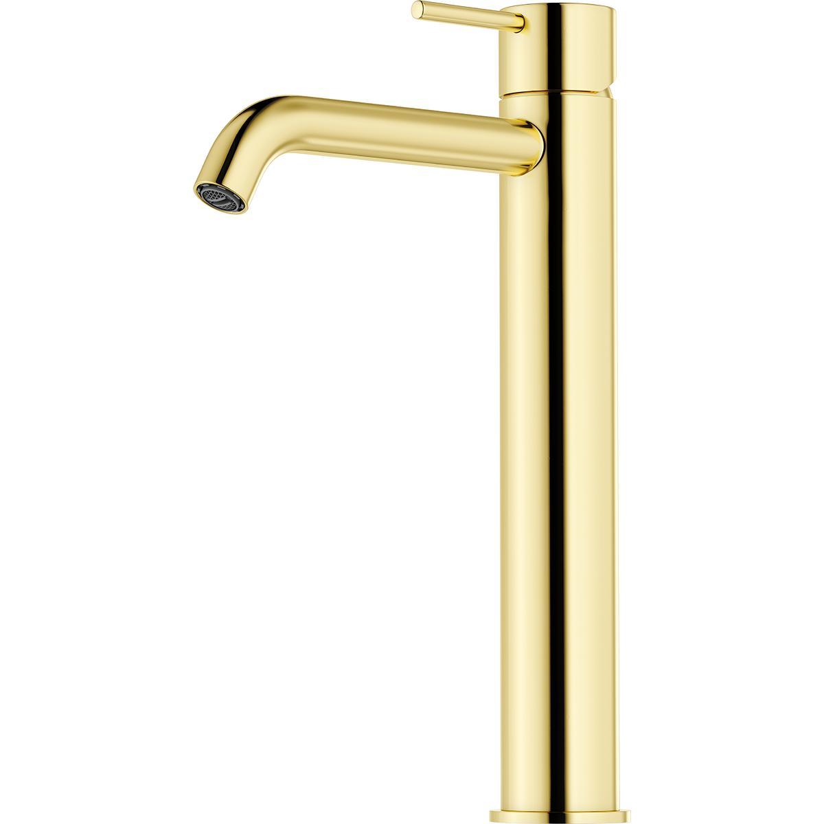 Tvättställsblandare INXX II soft high, Mora - MORA INXX II TV.BL SOFT PB HIGH. MÄSSING PVD