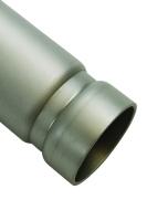 Rillat Rostfritt rör EN1.4307 oglödgat, 3 M