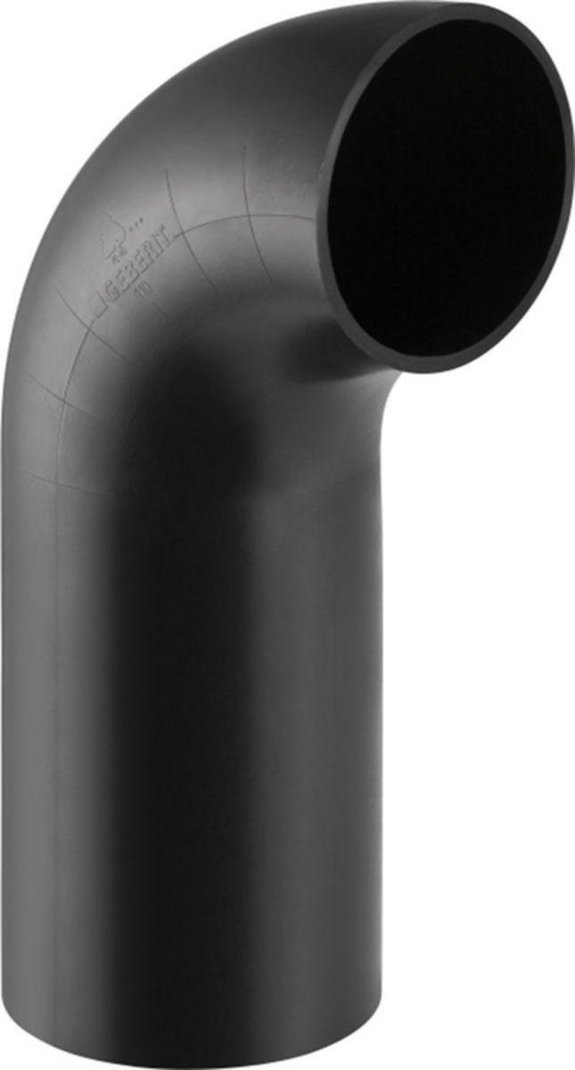 Böj 90°, lång, Geberit PEH - PEH BÖJ 90° 40M 90° 50MM GEBERIT