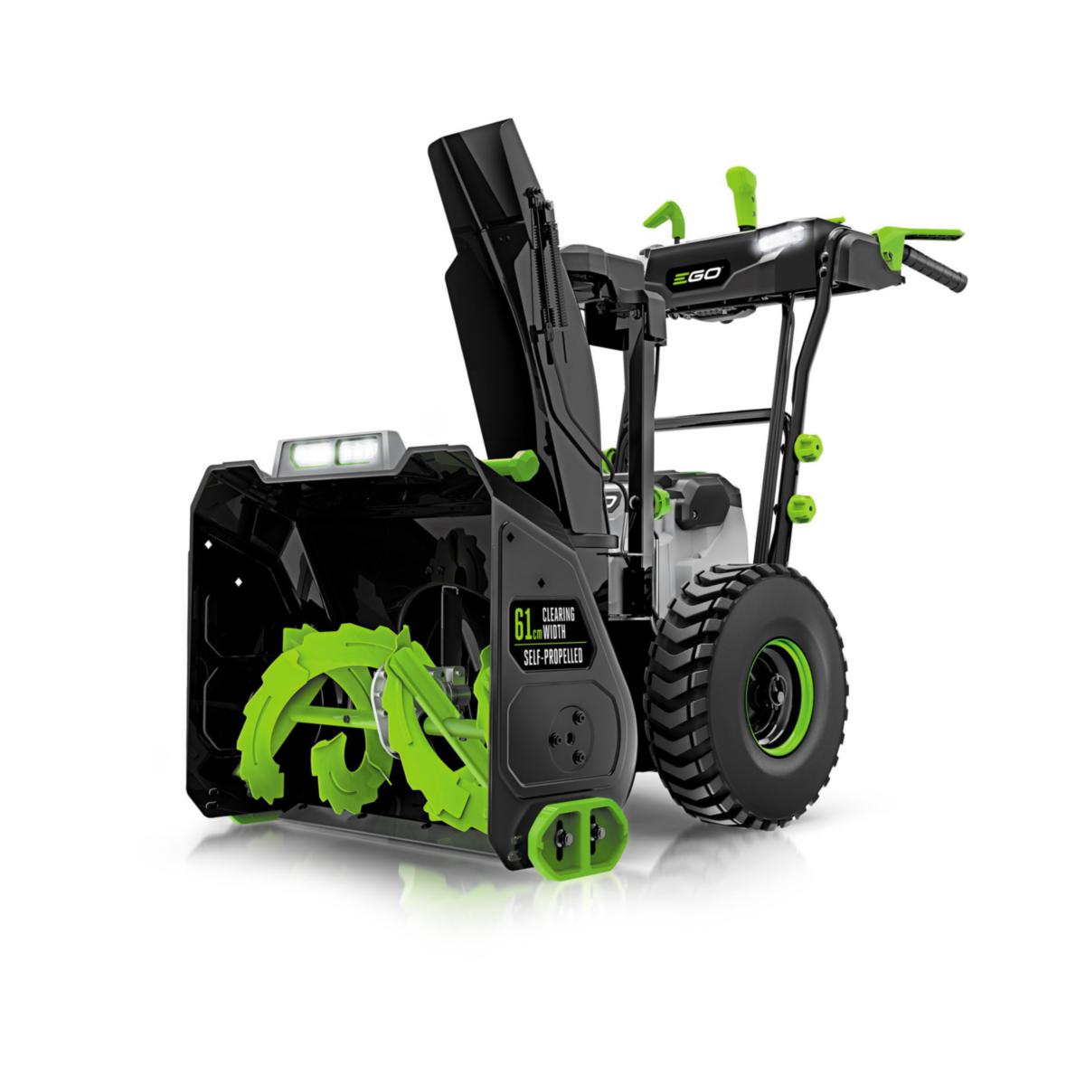 Snöslunga, 61 cm, självgående, exkl. batteri - SNÖSLUNGA 61CM 2-STEGS SJÄLVDR 13M KASTLÄNGD EXKL BATTERI