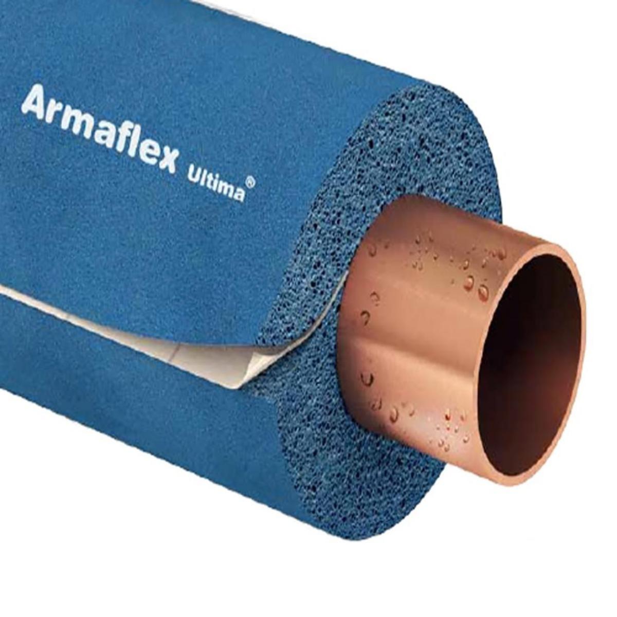 Cellgummiisolering ArmaFlex Ultima, Förlimmad slang 19mm (tolerans±2,5 mm) - ARMAFLEX ULTIMA UD-19X015-A FÖRLIMMAD RÖRISOLERING 2M/ST