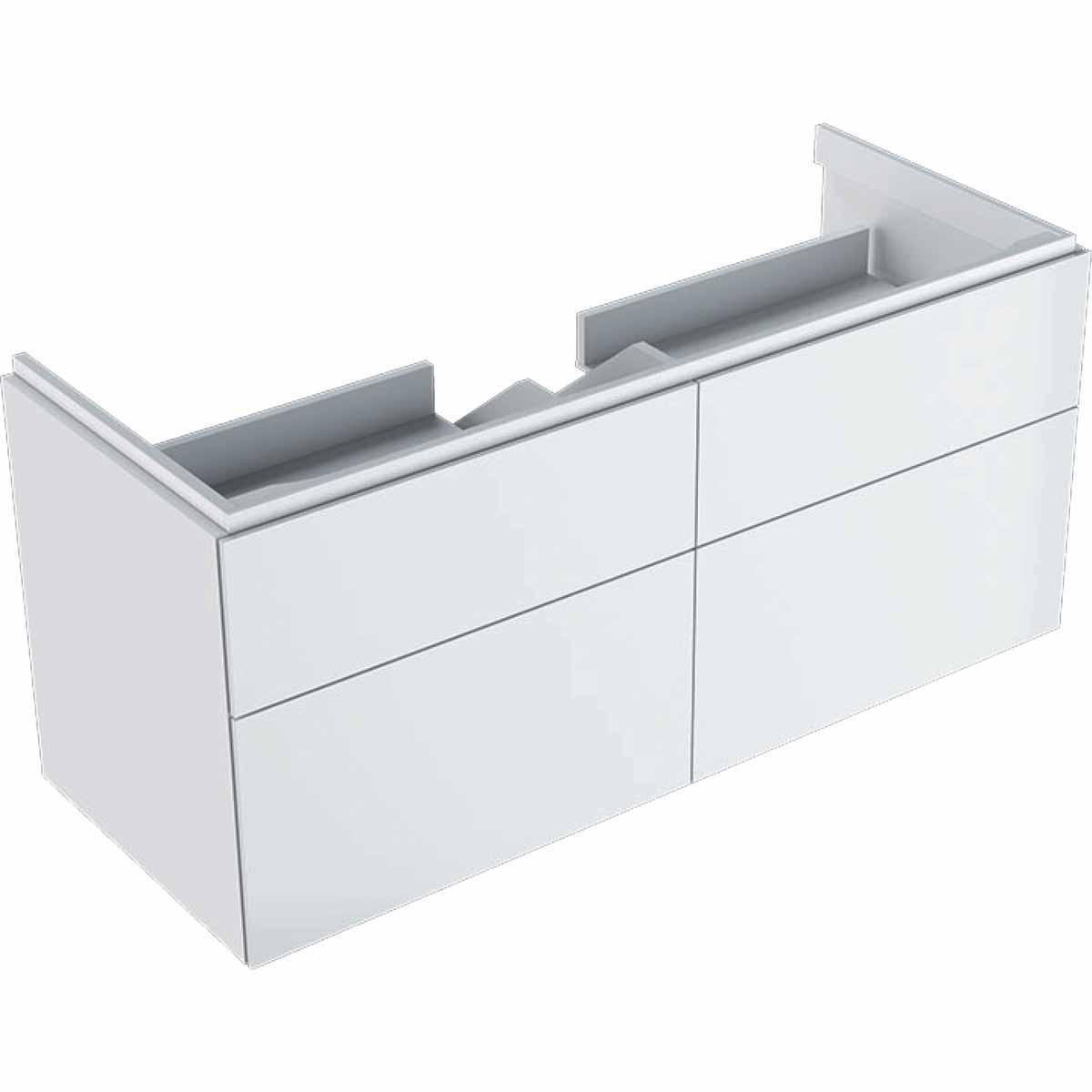 Underskåp Xeno² med 4 lådor, Geberit - GEBERIT XENO² UNDERSKÅP B117.4.H53.T46.2. VIT .4 LÅDOR