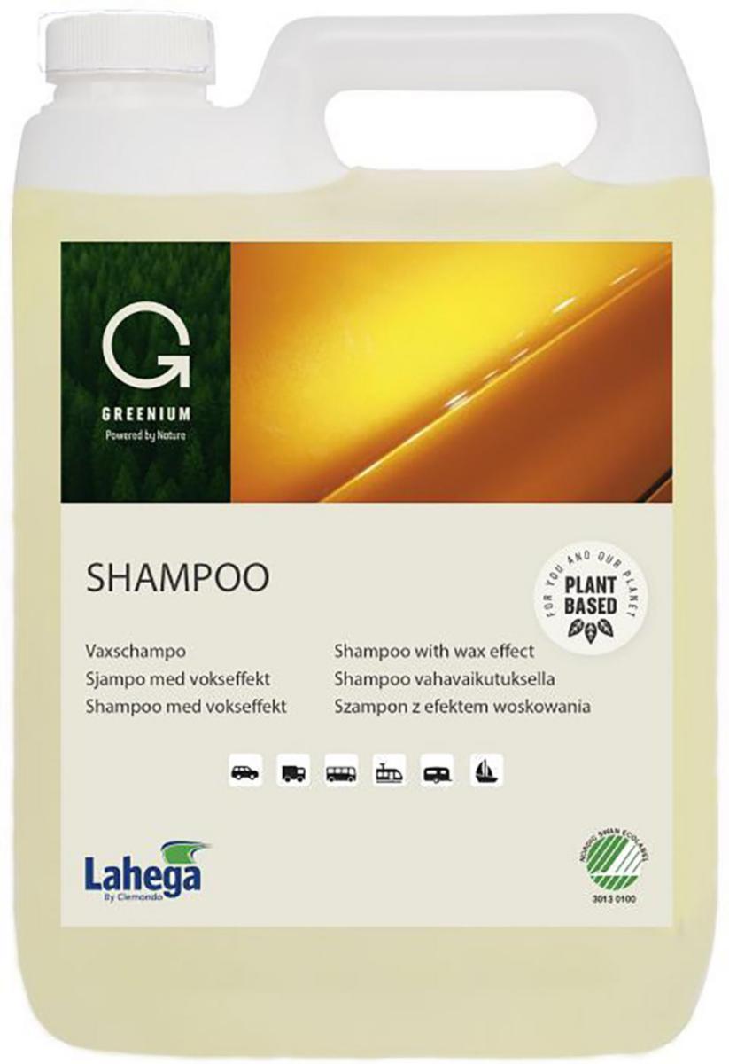 Lahega Greenium Shampoo, Fordonstvätt/Biltvätt/Bilschampo - GREENIUM SHAMPOO 5L LAHEGA. FORDONSTVÄTT