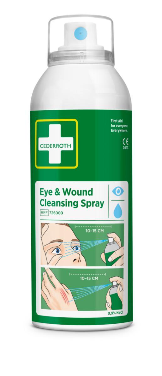 Ögonspray, Cederroth Eye Wound Cleansing Spray 726000 - RENGÖRINGSSPRAY ÖGON/SÅR 726000 CEDERROTH