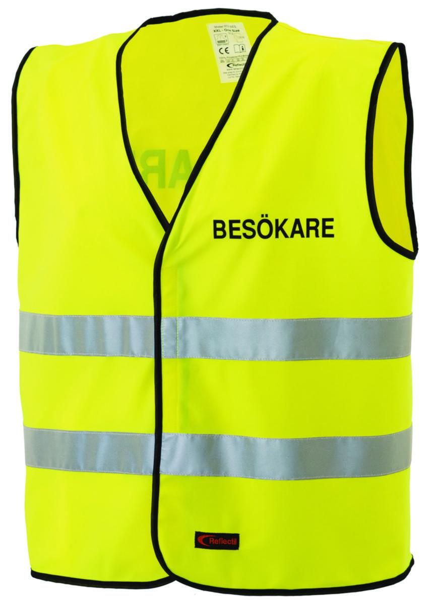 Varselväst mod 203 Besökare - VARSELVÄST REFLECTIL GUL BESÖKARE ONE SIZE KLASS 2