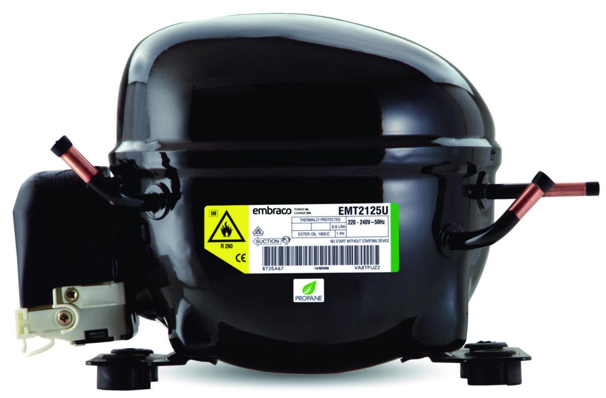 Embraco kompressor EMT för R404A, Kyl, 230V - KOMPRESSOR EMT6152GK