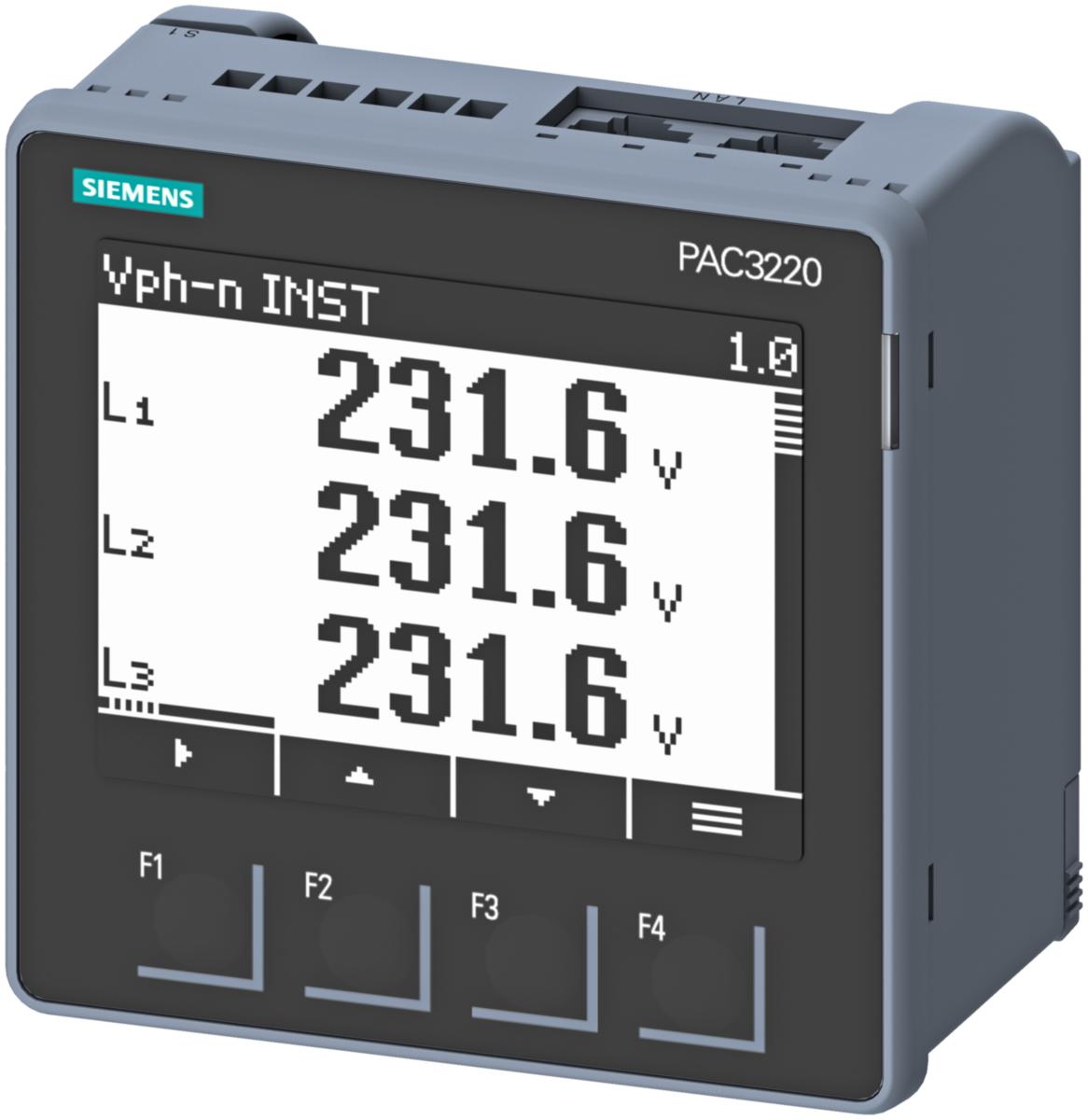 Multiinstrument PAC3 - MULTIINSTR PAC3220 7KM3220-0BA01-1DA0