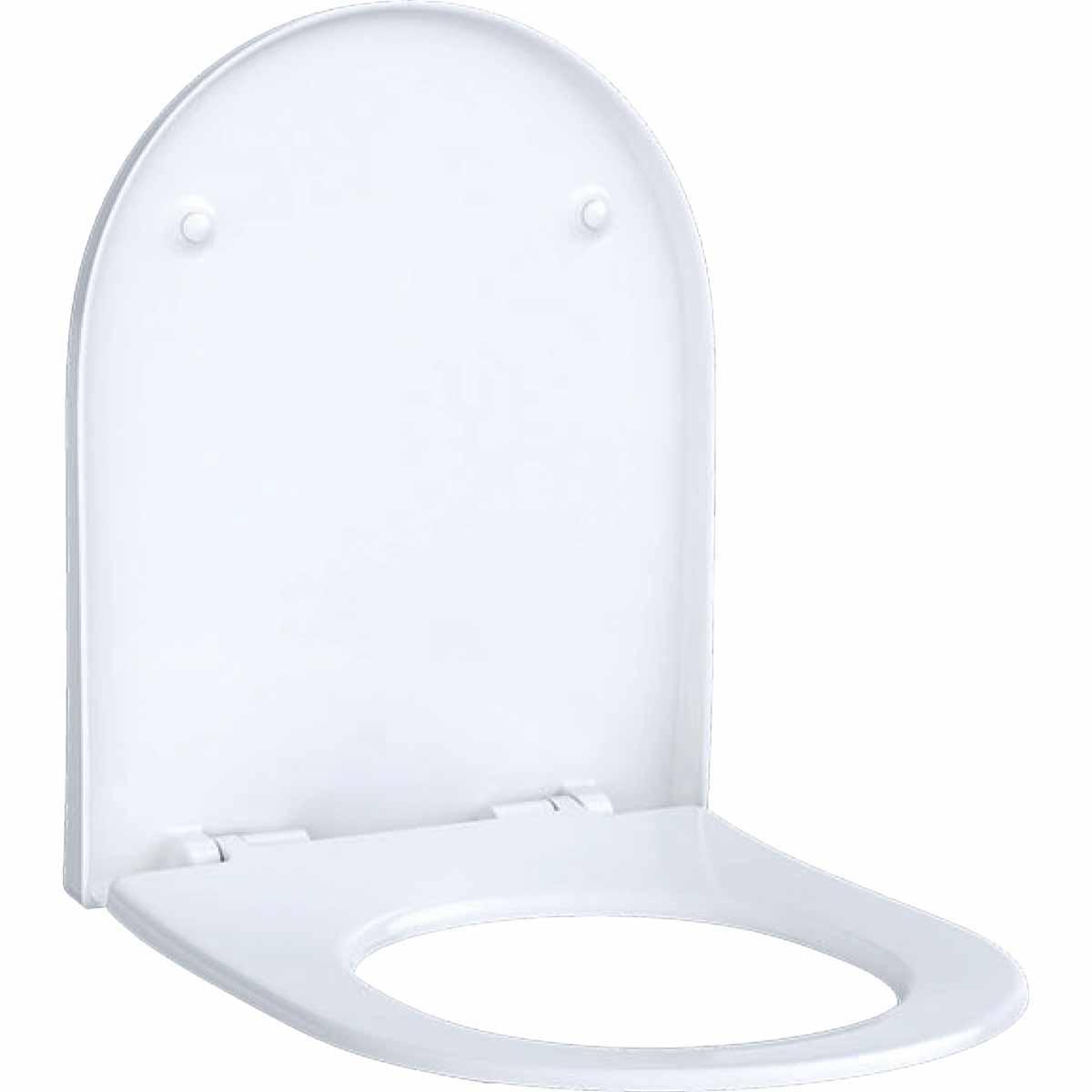 WC-sits Acanto, Geberit - GEBERIT ACANTO WC-SITS VIT SOFT-CLOSE.M SNABBFÄSTE.UPPIF
