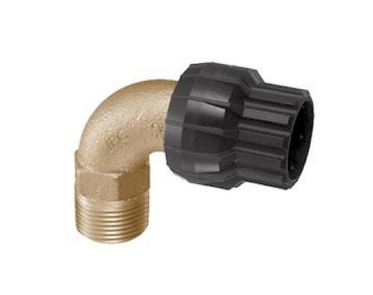 Vinkel med utv.gäng, Sanipex MT - VINKEL D20XR15X90° UTV.GG SANIPEX MT 4672.210
