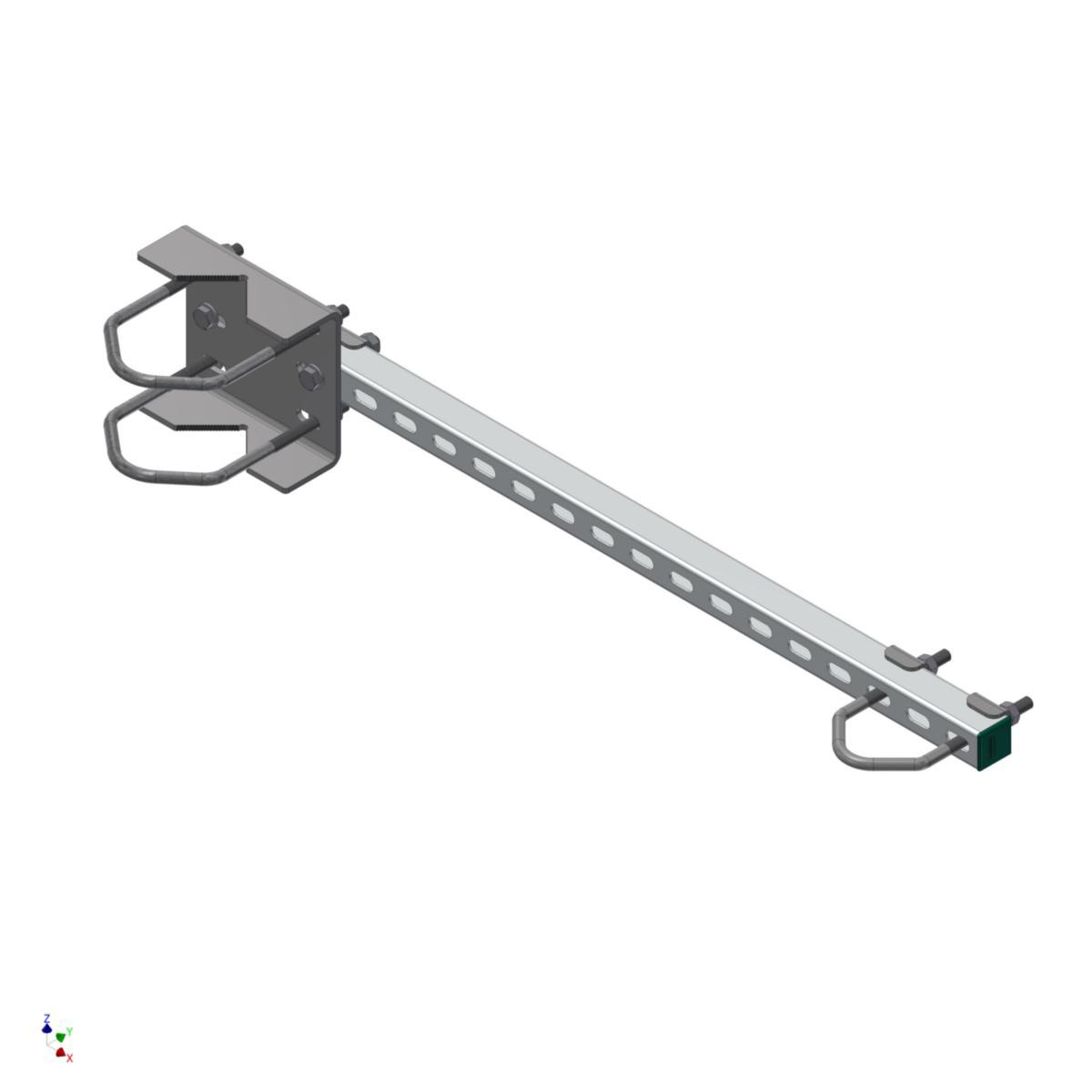 Offset parallellfäste RÖR Ø88.9-120 mm, 1/2 set - OFFSET PARALLELLFÄSTE. 1/2 SET * FÖR RÖR Ø88.9 - 120 MM