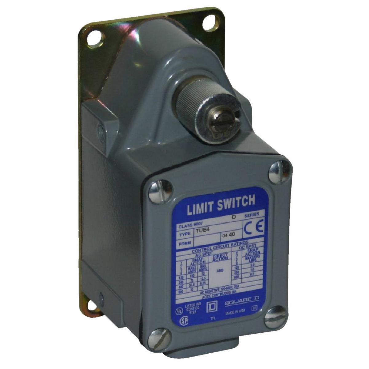 Gränslägesbrytare 9007 - GRÄNSLÄGE 600VAC 12AMP T 9007TUB4M11