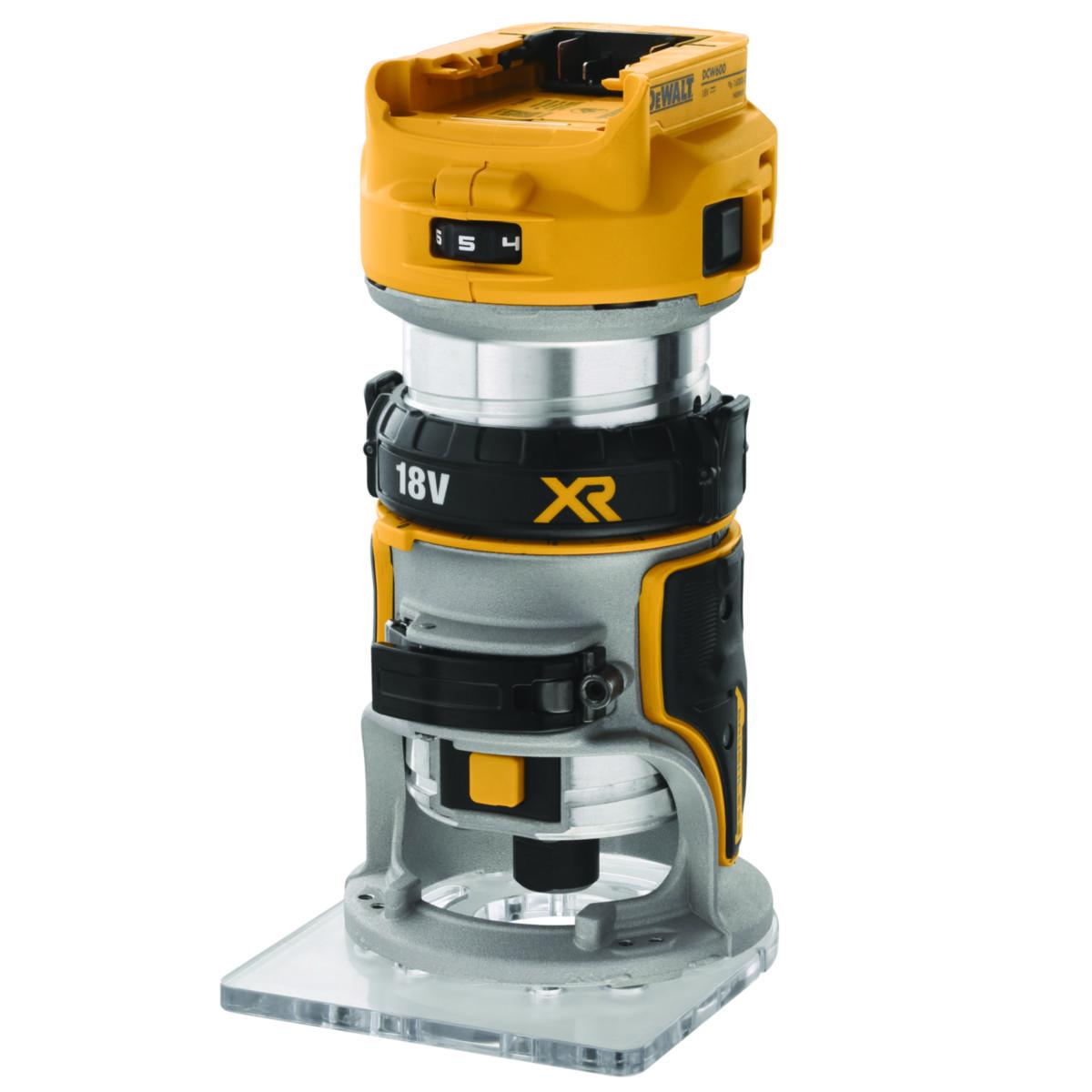Handöverfräs DEWALT DCW600N SOLO - HANDÖVERFRÄS DEWALT DCW600N 18V. 8MM. SOLO