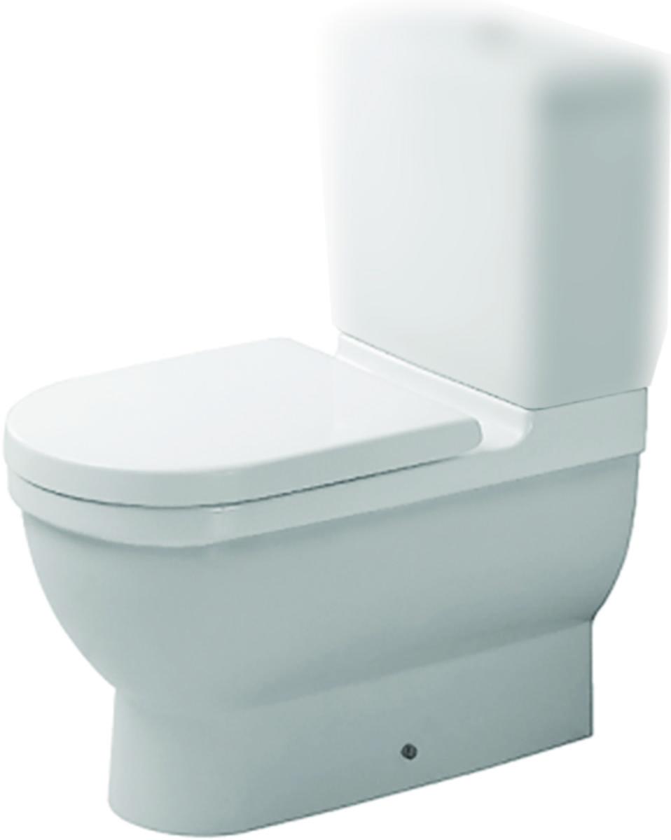 WC-stol Starck 3, Duravit - DURAVIT WC UNDERDEL STARCK 3 EXKL.CISTERN