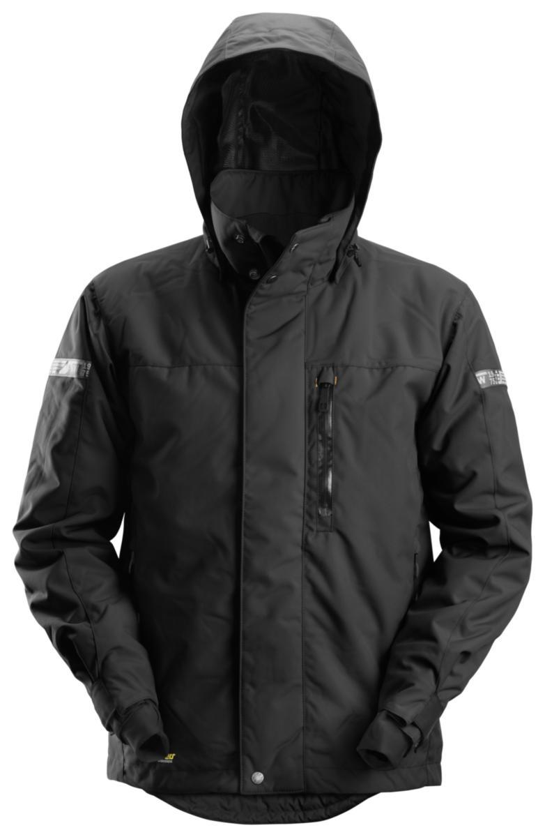 Vinterjacka AllroundWork vattentät Snickers - VINTERJACKA SNICKERS 1102-0404 SVART ALLROUND WORK STL L