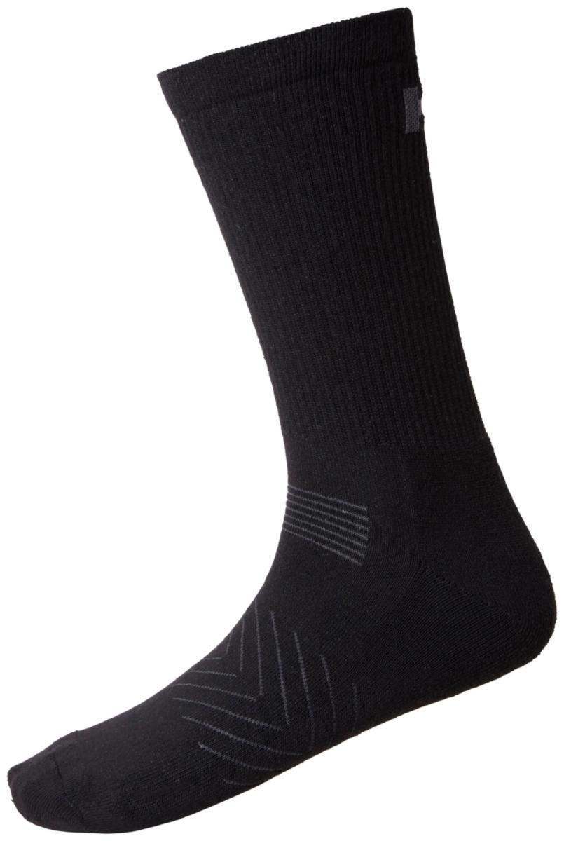 Strumpa Helly Hansen Manchester 79646 - STRUMPA HH 79646 SVART MANCH ESTER 3-PACK STL 39-42