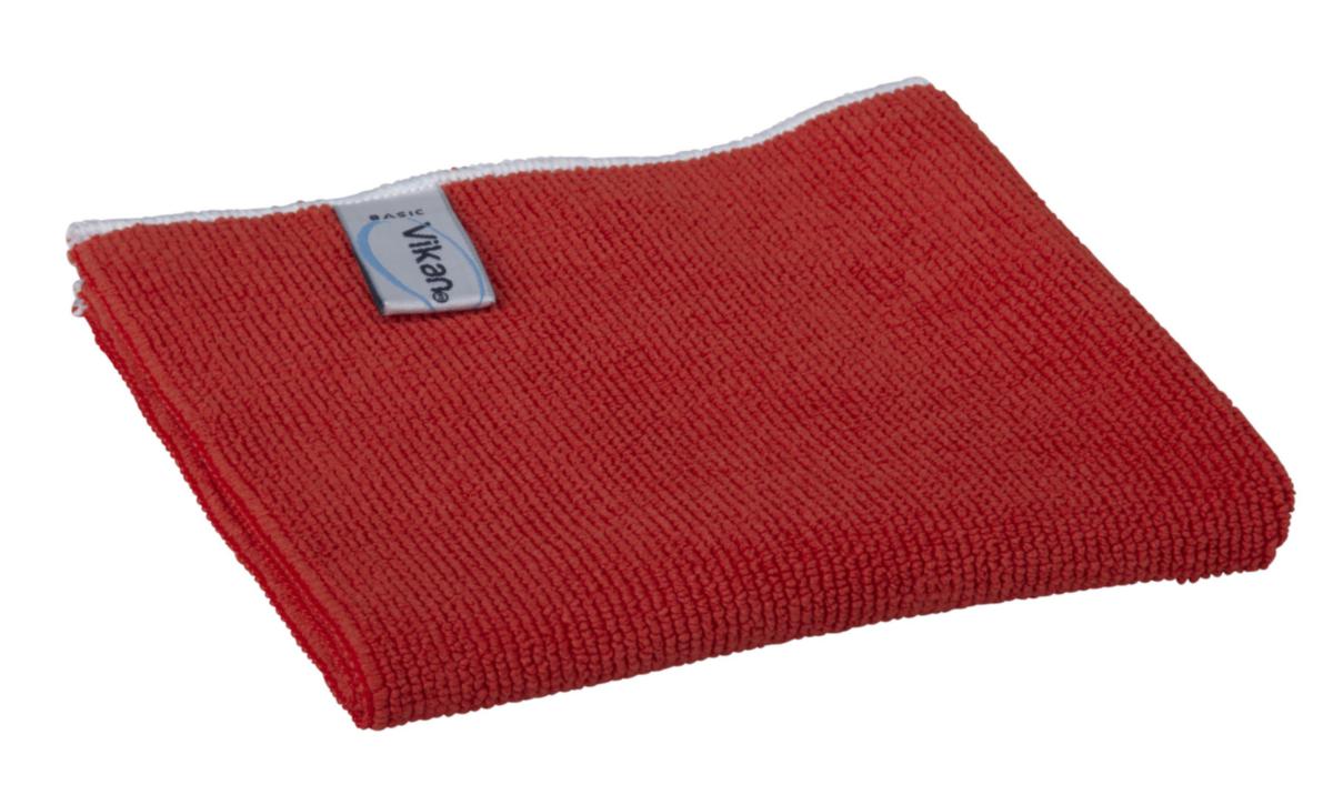 Mikrofiberduk Vikan Basic - MIKROFIBERDUK BASIC VIKAN 32X32MM RÖD