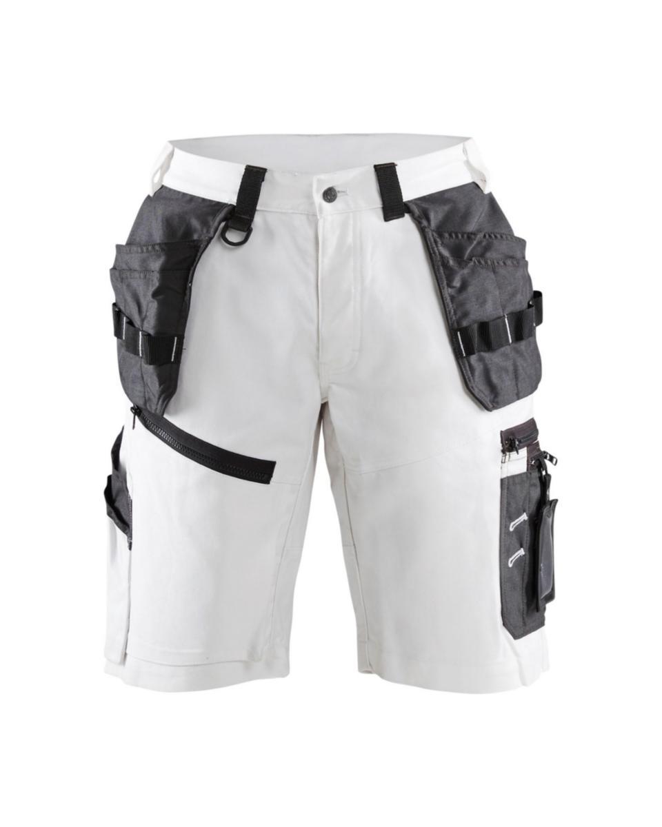 Målarshorts Blåkläder 1512 - SHORTS BLK 1512-1210 VIT/MÖRKGRÅ STL C44