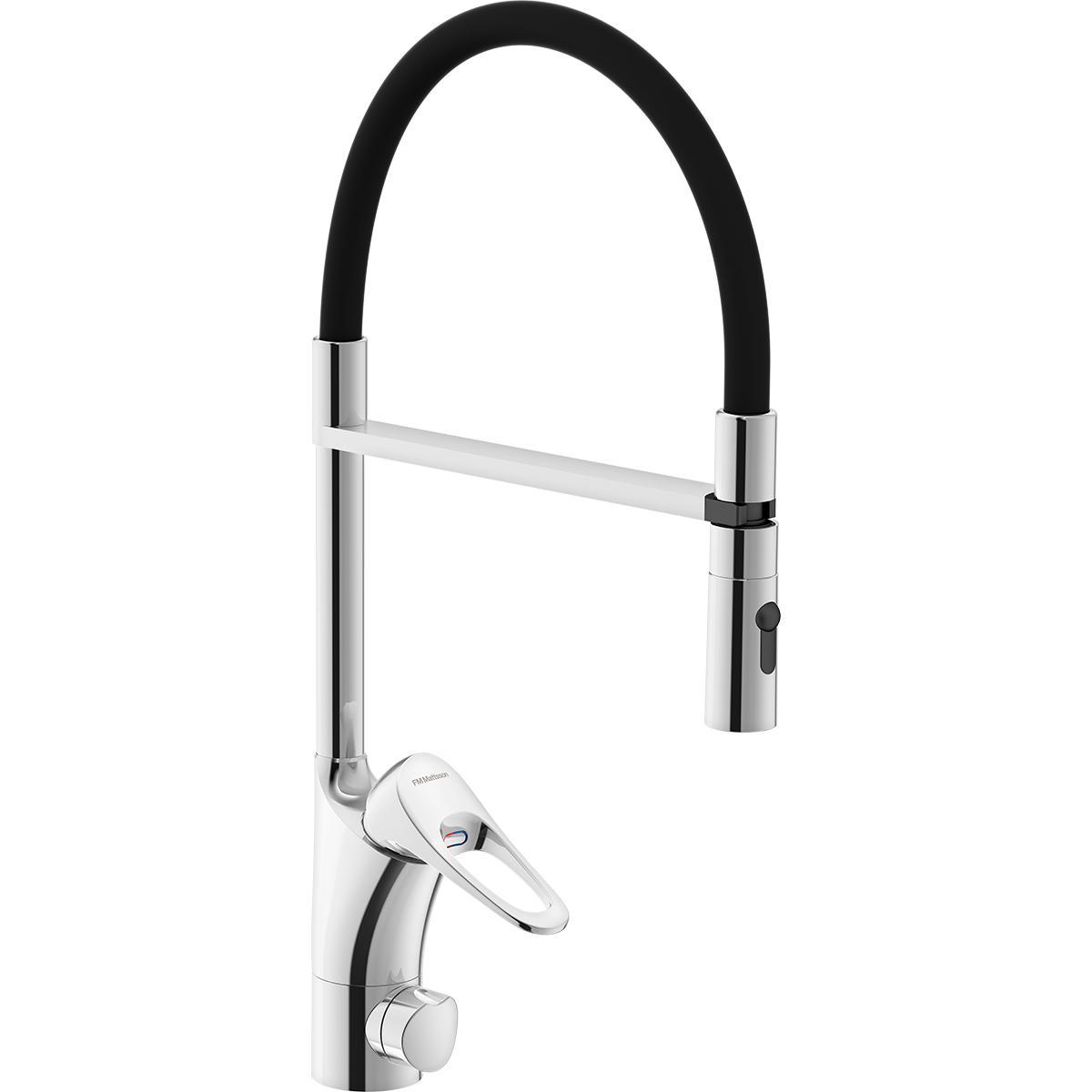 Köksblandare 9000XE Flexi, FMM - FMM 9000XE KÖKSBLANDARE FLEXI PIP, KROM, M AVST