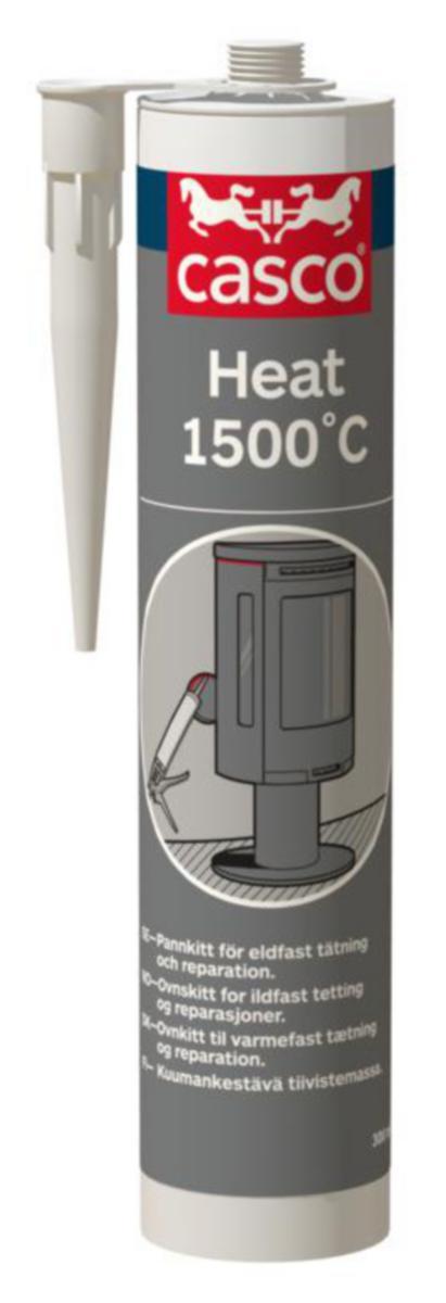 Pannkitt, Casco Heat 1500 C - PANNKITT HEAT 1500 C CASCO SVART 300ML