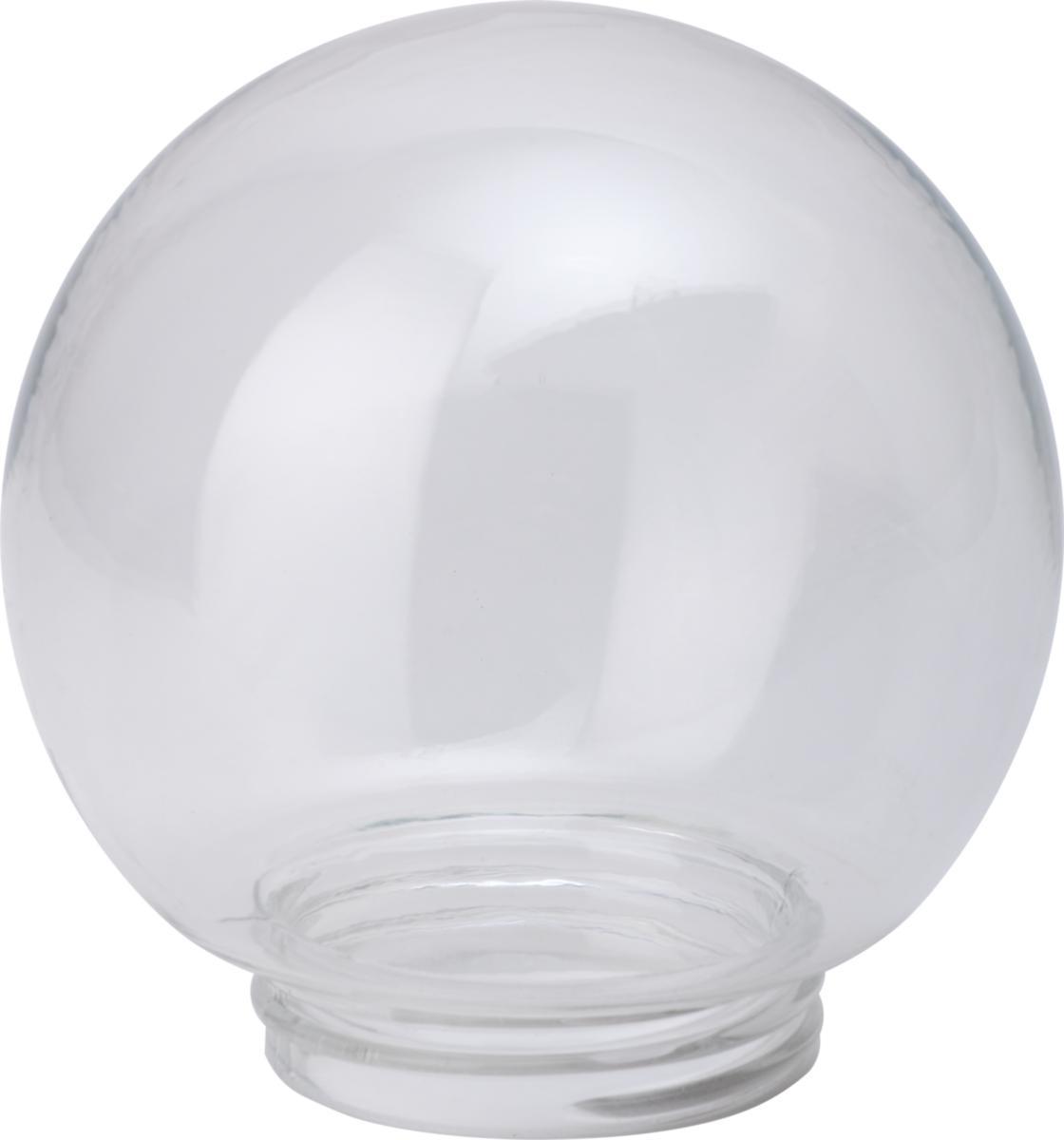 Gängglob, glas, gänga 84,5 mm - GLASGLOB KLARGLAS 150MM GÄNGA 84.5