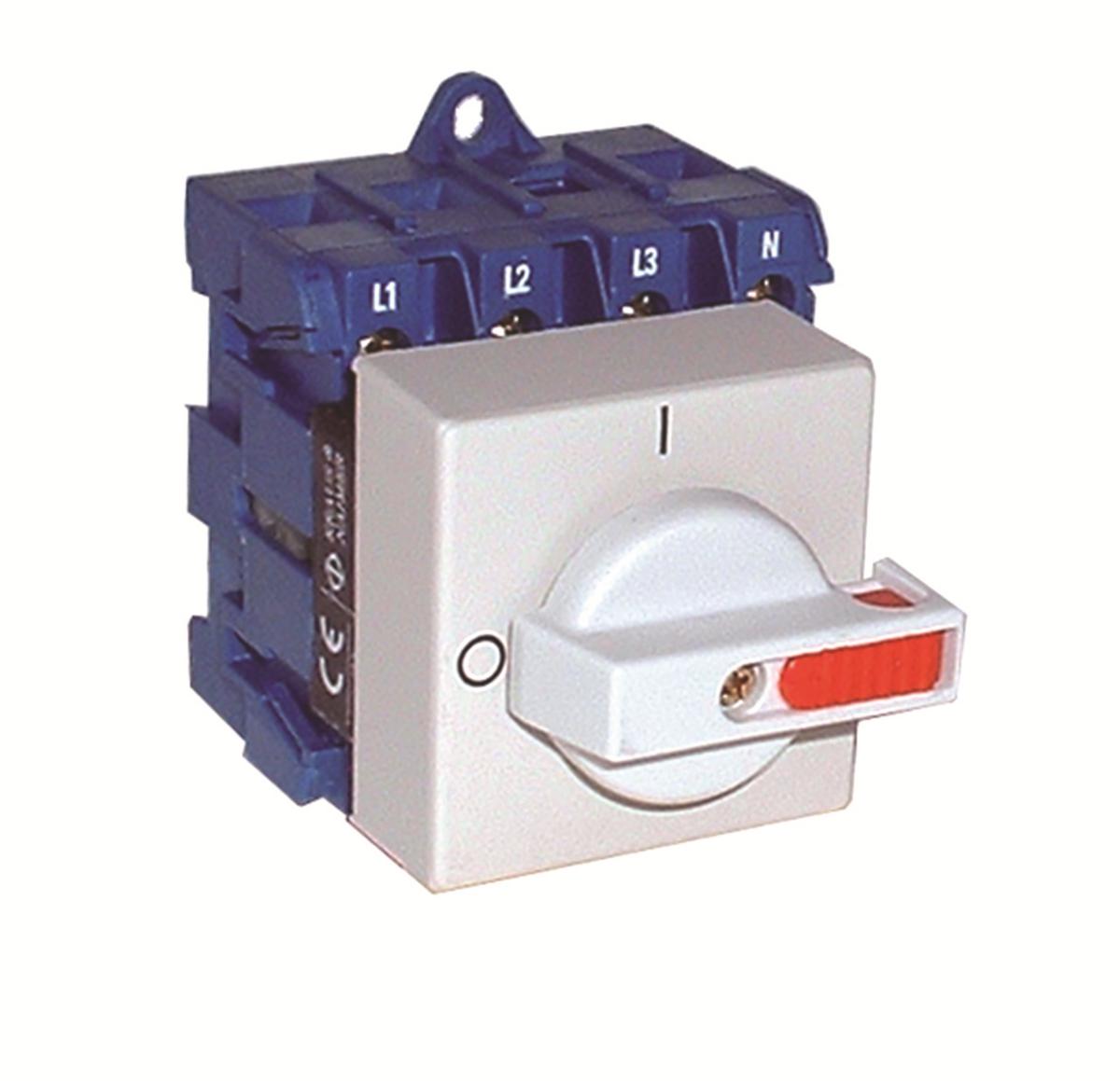 Huvudbrytare KG för normcentraler 4-polig - HUVUDBRYTARE 4-POL 25A KG20A.T304/S-A423.*VE2