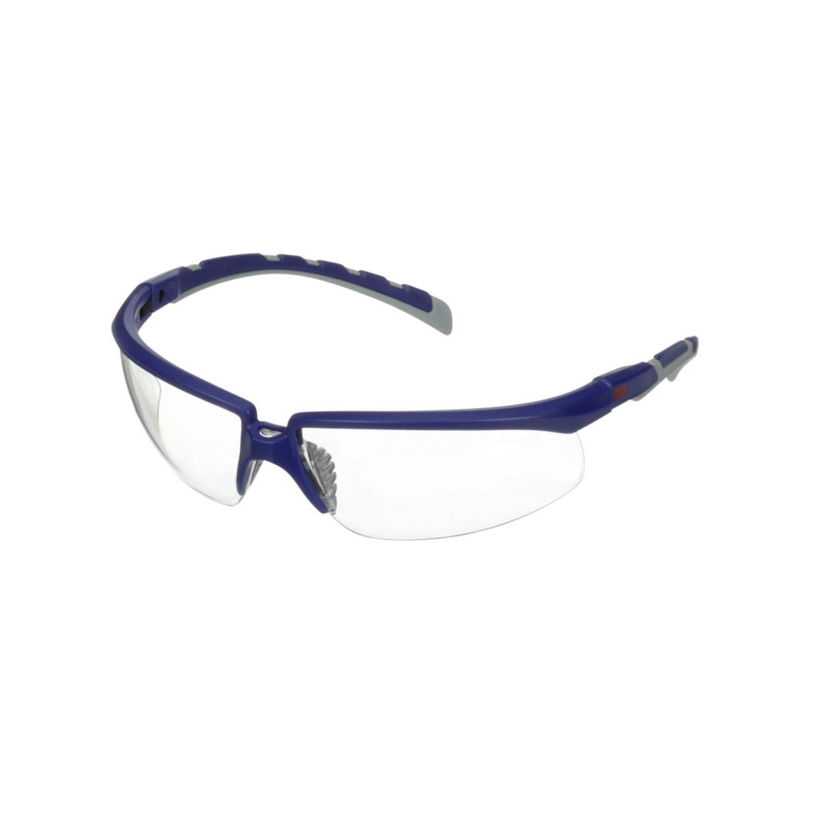 Skyddsglasögon 3M Solus 2000 - SKYDDSGLASÖGON SOLUS 2000 KLAR BLÅ/GRÅ KLAR S2001ASP-BLU-EU