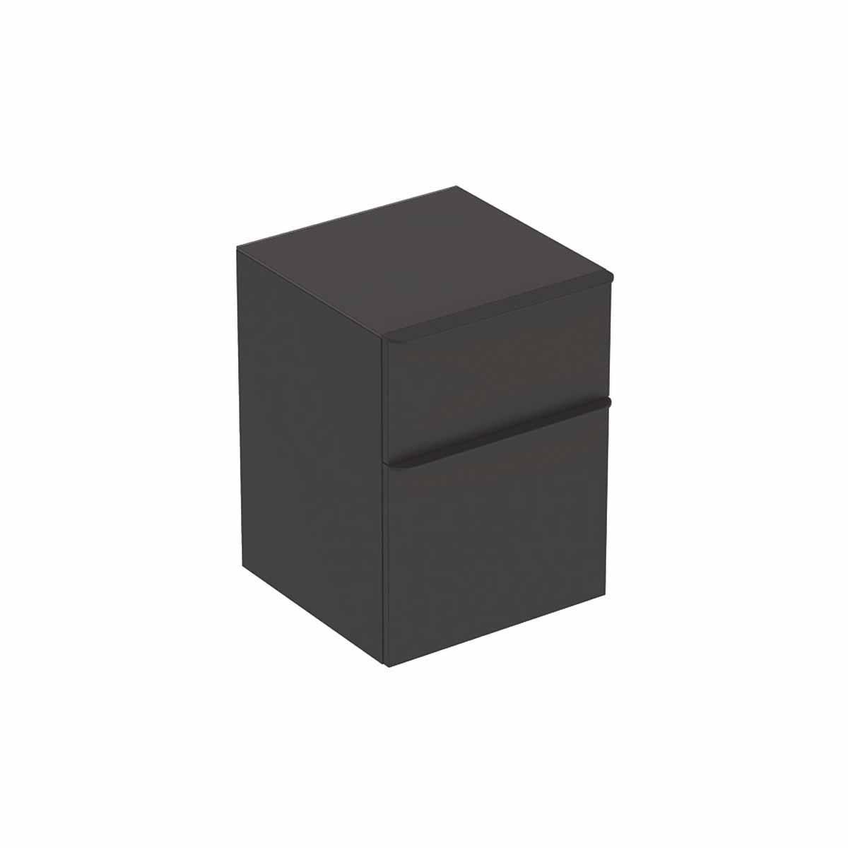 Sidoskåp Smyle Square 2 lådor, Geberit - GEBERIT SMYLE SQUARE SIDOSKÅP B45.H60.T47. LAVA. 2 LÅDOR