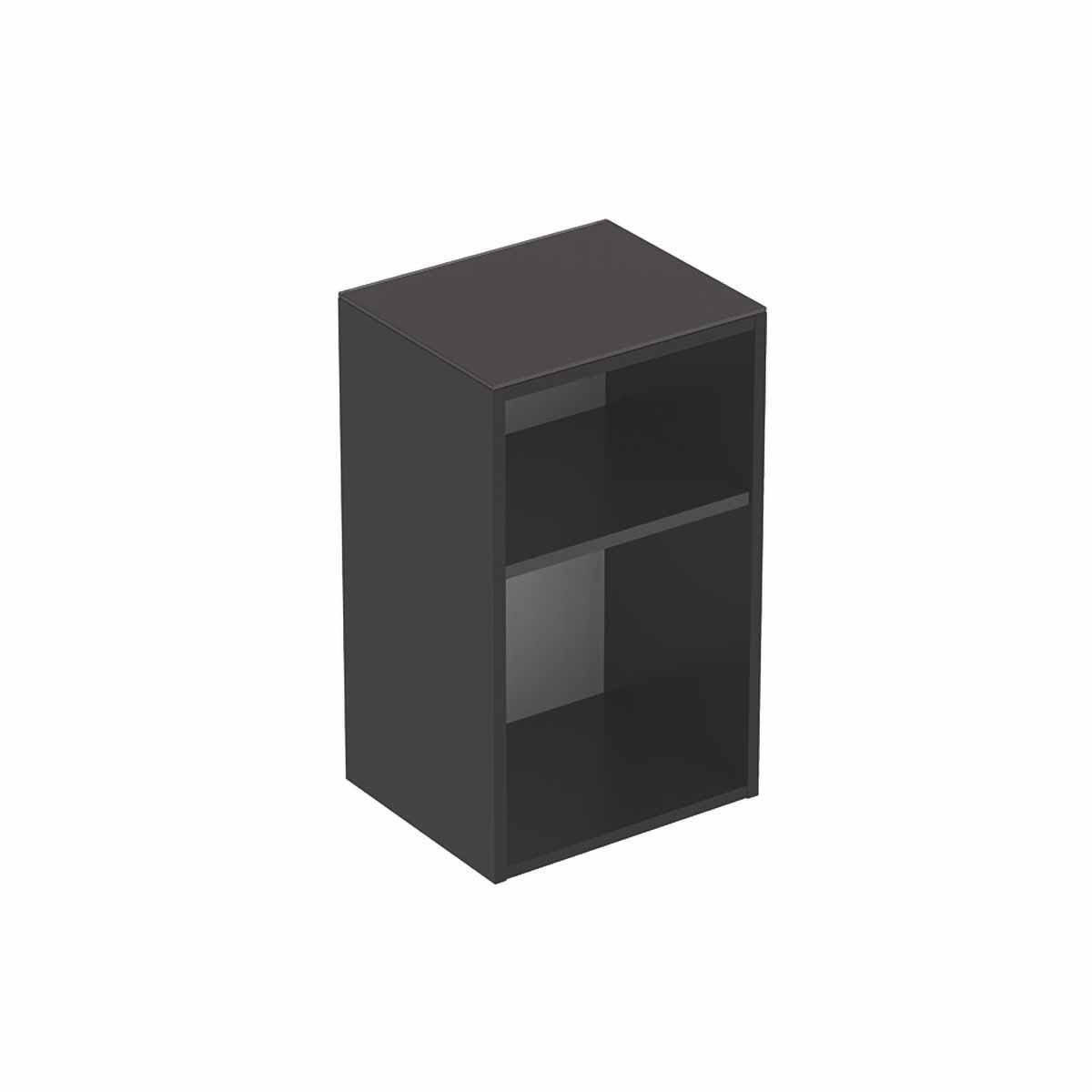 Sidoskåp Smyle Square öppet, Geberit - GEBERIT SMYLE SQUARE SIDOSKÅP B36.H60.T29.9. LAVA . ÖPPET