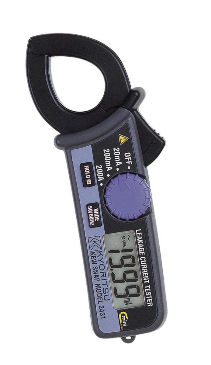 Mini läckströmtång Kyoritsu 2431 - LÄCKSTRÖMTÅNG 2431 KYORITU