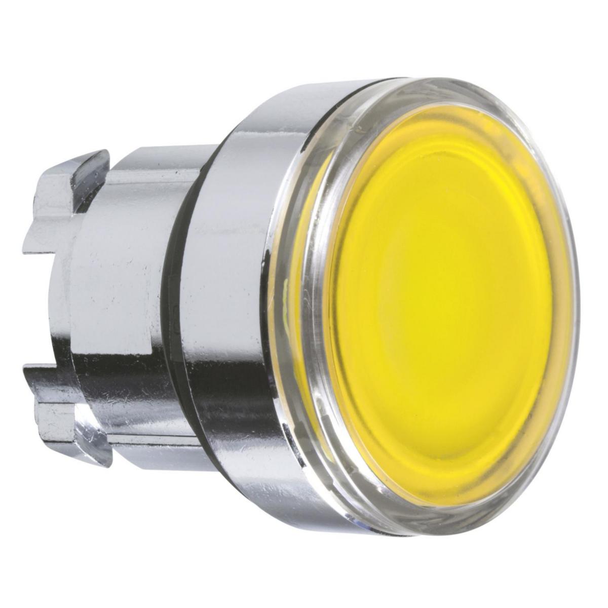Lamptryckknapp ZB4BH - LAMPTRYCKKNAPP GUL TRYCK-TRYCK ZB4BH083
