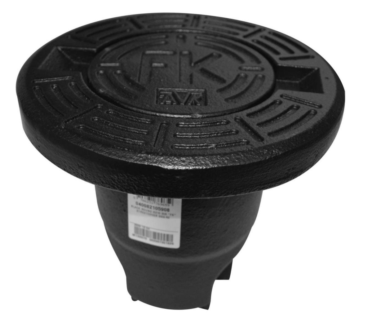 Ventilbetäckning, rund med runt lock FK - AVK SERVIS-/SLUSSBETÄCKNING 210MM RUND RAM. RUNT LOCK (FK)