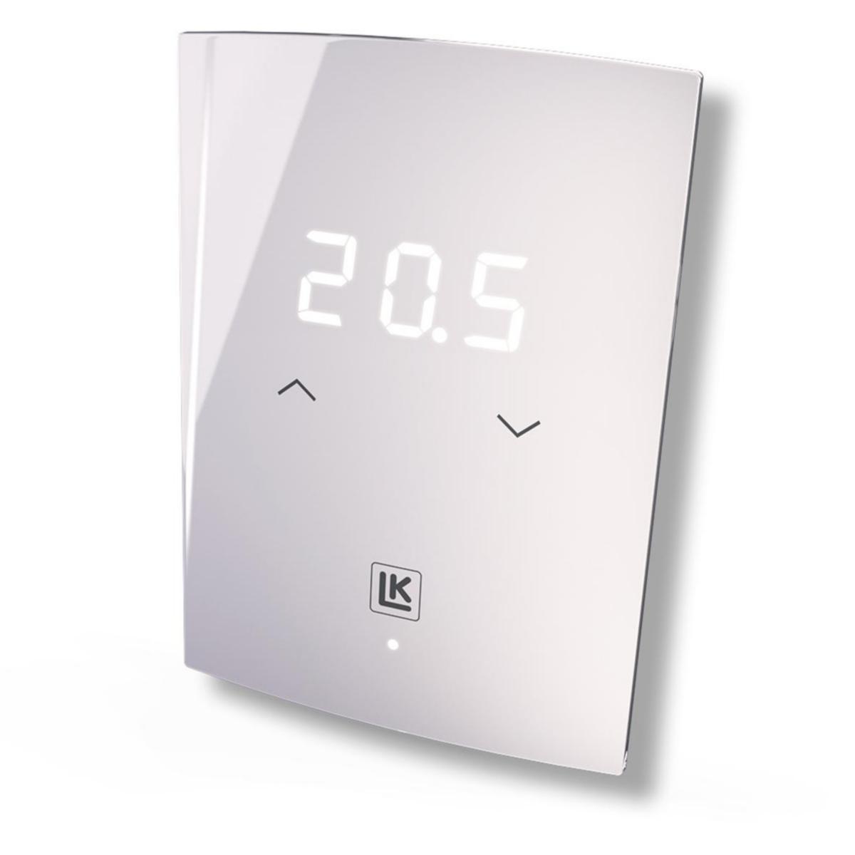 Rumstermostat, BAS S2. LK - LK RUMSTERMOSTAT S2. 24V NC BAS 80X17X112MM