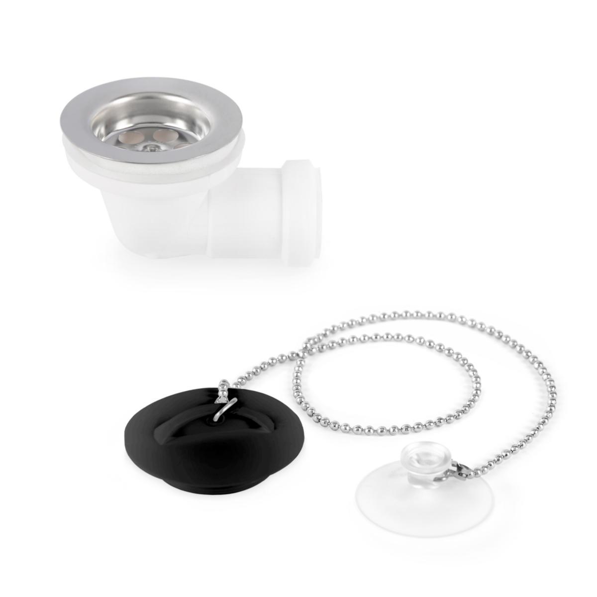 Bottenventil till badkar, Jafo - BOTTENVENTIL TILL BADKAR (UTL.VINKEL M RFR SIL PROPP)