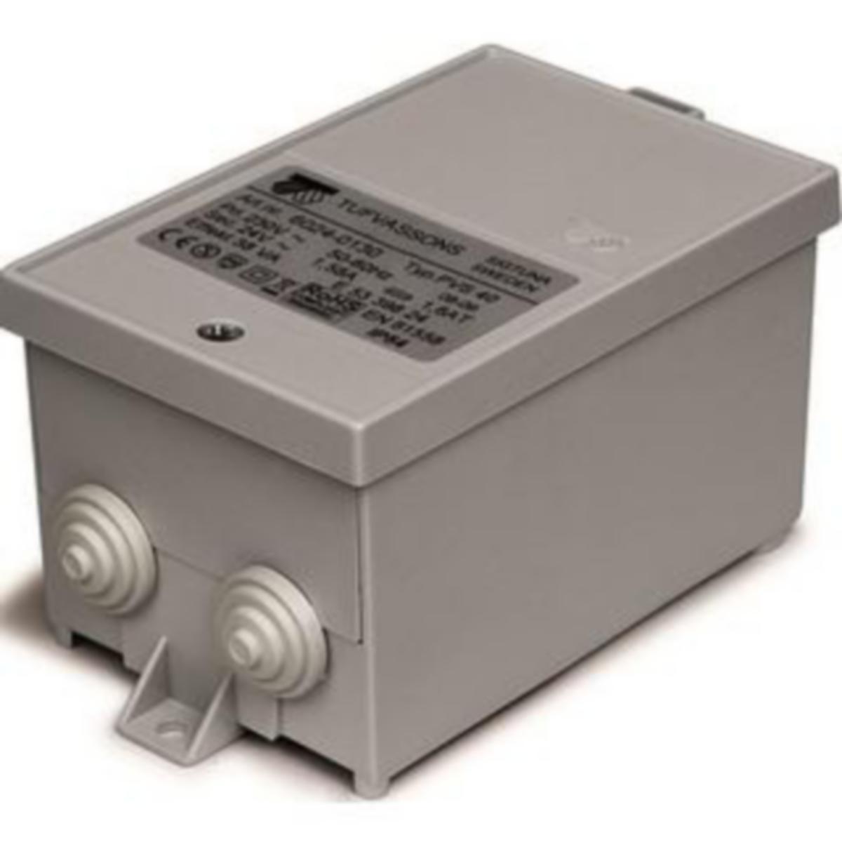 Likriktare 230V-24Vdc för fast montage - FILTRERAD LIK PVLF36 230/24VDC FAST/SKRUV MONTAGE36W IP54