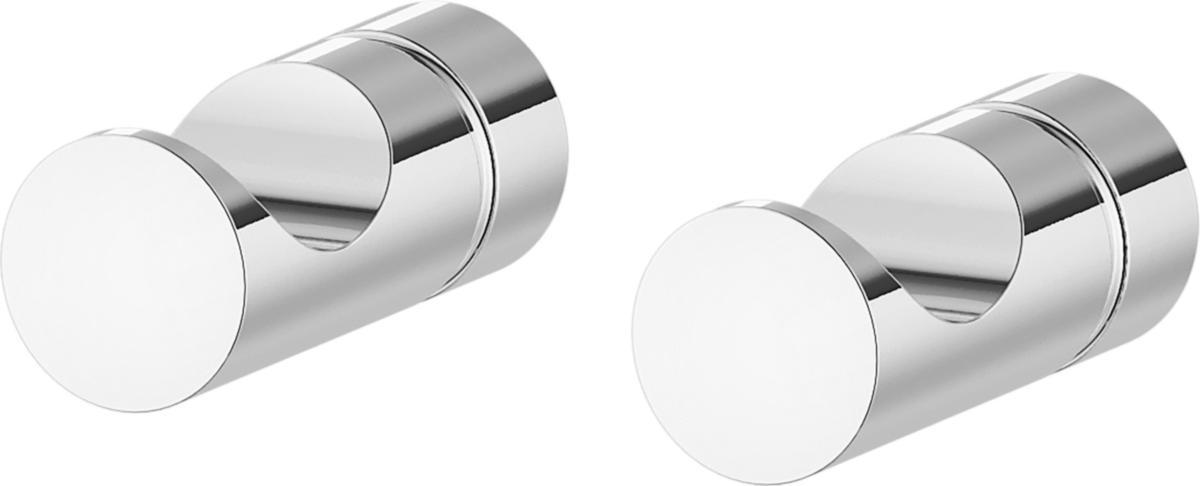 Handdukskrok enkelkrok INXX II, Mora - MORA INXX II HANDDUKSKROK 2-PACK. KROM