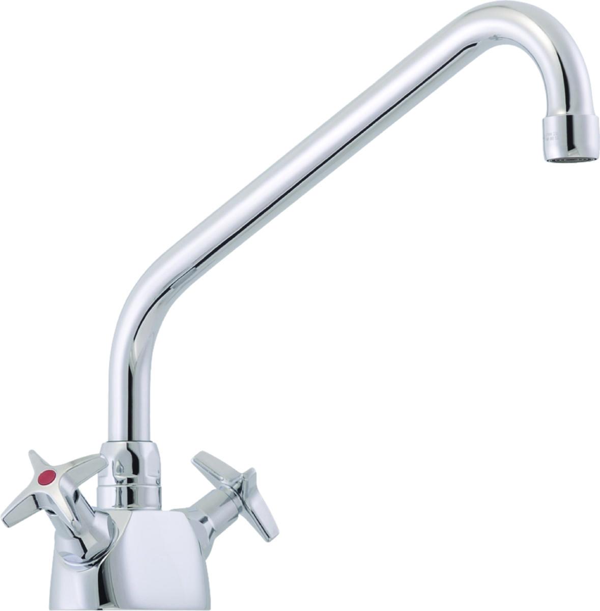 Köksblandare Rogen 2-grepp, FMM - FMM ROGEN DISKLÅDSBLANDARE 1-HÅLS, 2-GREPP 3007-1600