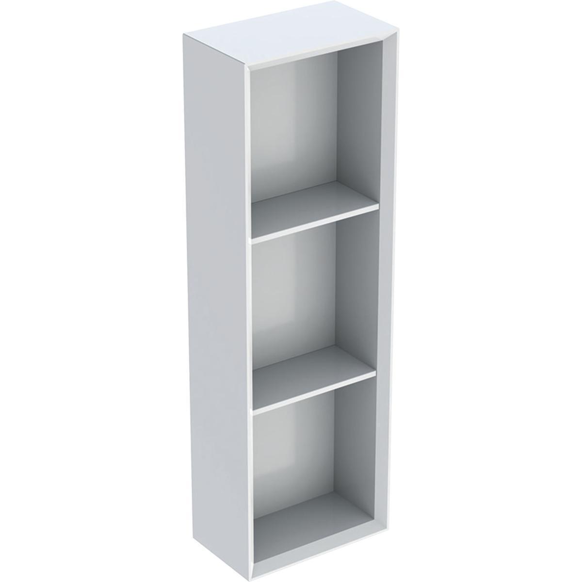 Hylla iCon rektangulär, Geberit - GEBERIT ICON HYLLA ROAKT B22.5 VIT / LACKERAD HÖGBLANK