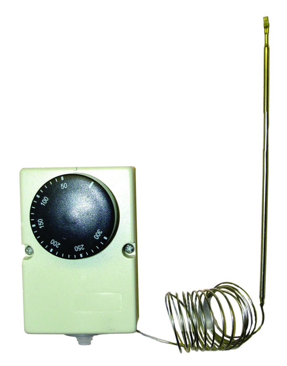 Rökgastermostat, Termoventiler AB - RÖKRÖRSTERMOSTAT 1,5M MED MONTAGESATS 50-300GR C