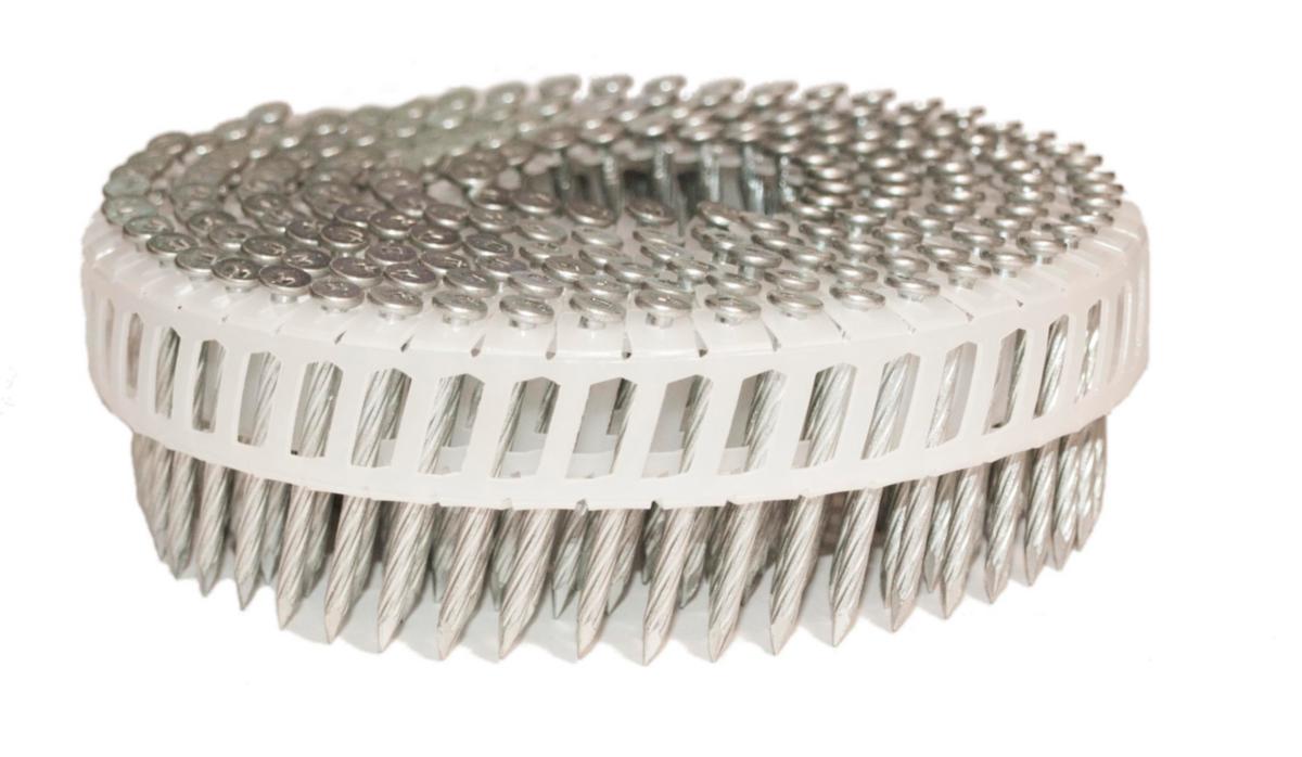 Rullbandad spik 16º MAX, elförzinkad - RULLBANDAD SPIK MAX FAP50V5 50X2.5 16 GR. FZB 6000/FRP