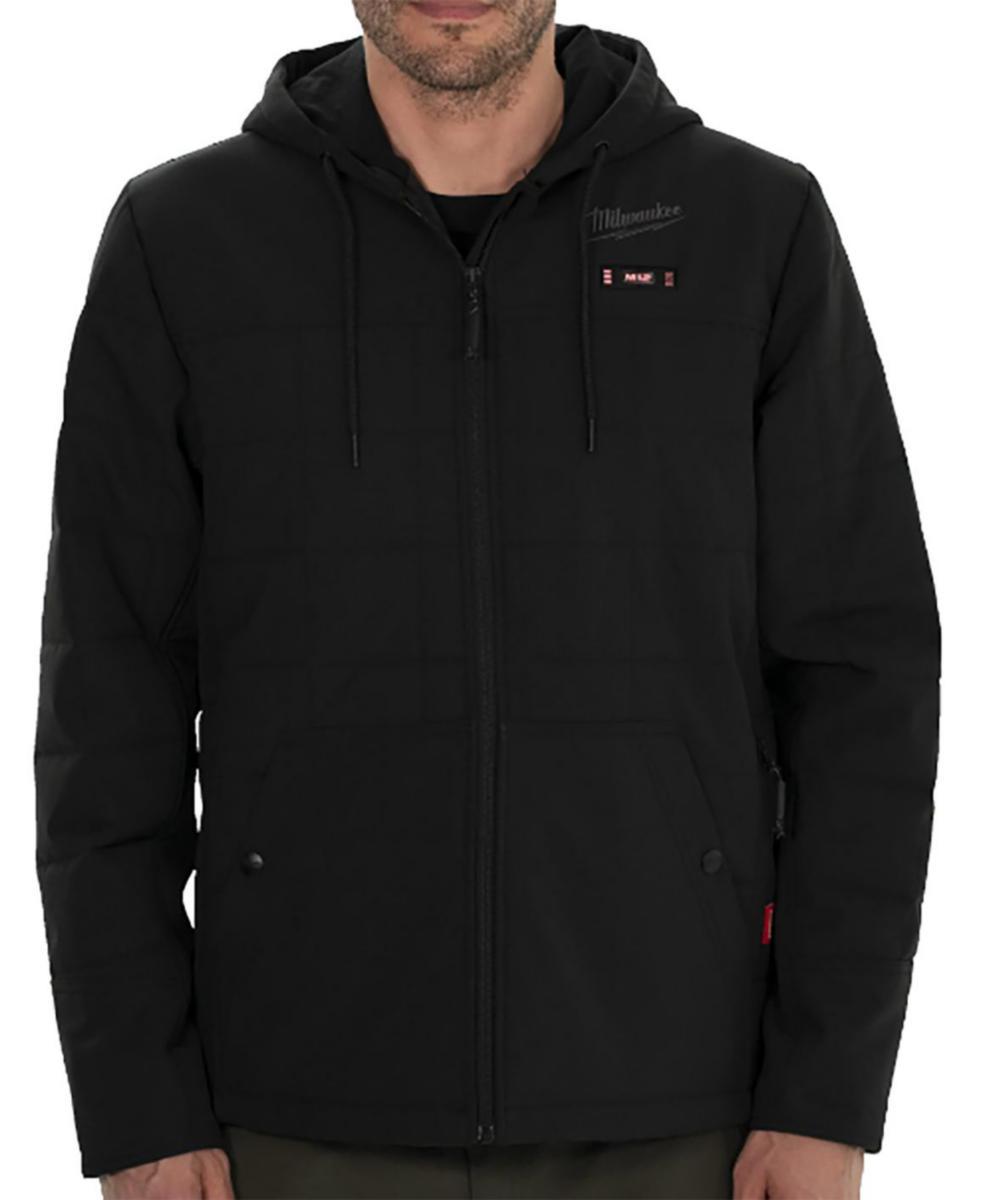 Värmejacka Milwaukee M12 Puffer - VÄRMEJACKA MILWAUKEE M12 SVART HPJBL2-0 PUFFER STL S