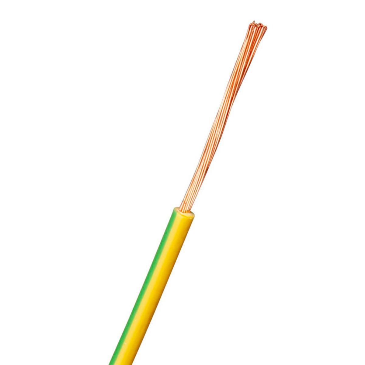 Kopplingskabel RQ (H07Z1-K) 450/750V 1,5-2,5mm² Dca - RQ 1.5 450/750V GUL/GRÖN R100 (*2)