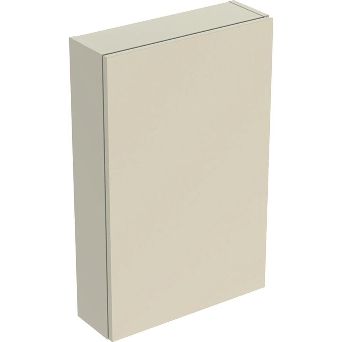 Överskåp iCon högerhängt med en dörr, Geberit - GEBERIT ICON ÖS ROAKT. 1 D B45 SANDGRÅ / LACKERAD HÖGBLANK