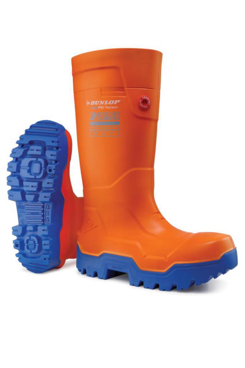 Skyddsstövel Dunlop Fieldpro Thermo+ - SKYDDSSTÖVEL DUNLOP FIELDPRO THERMO+ ORANGE STL 42