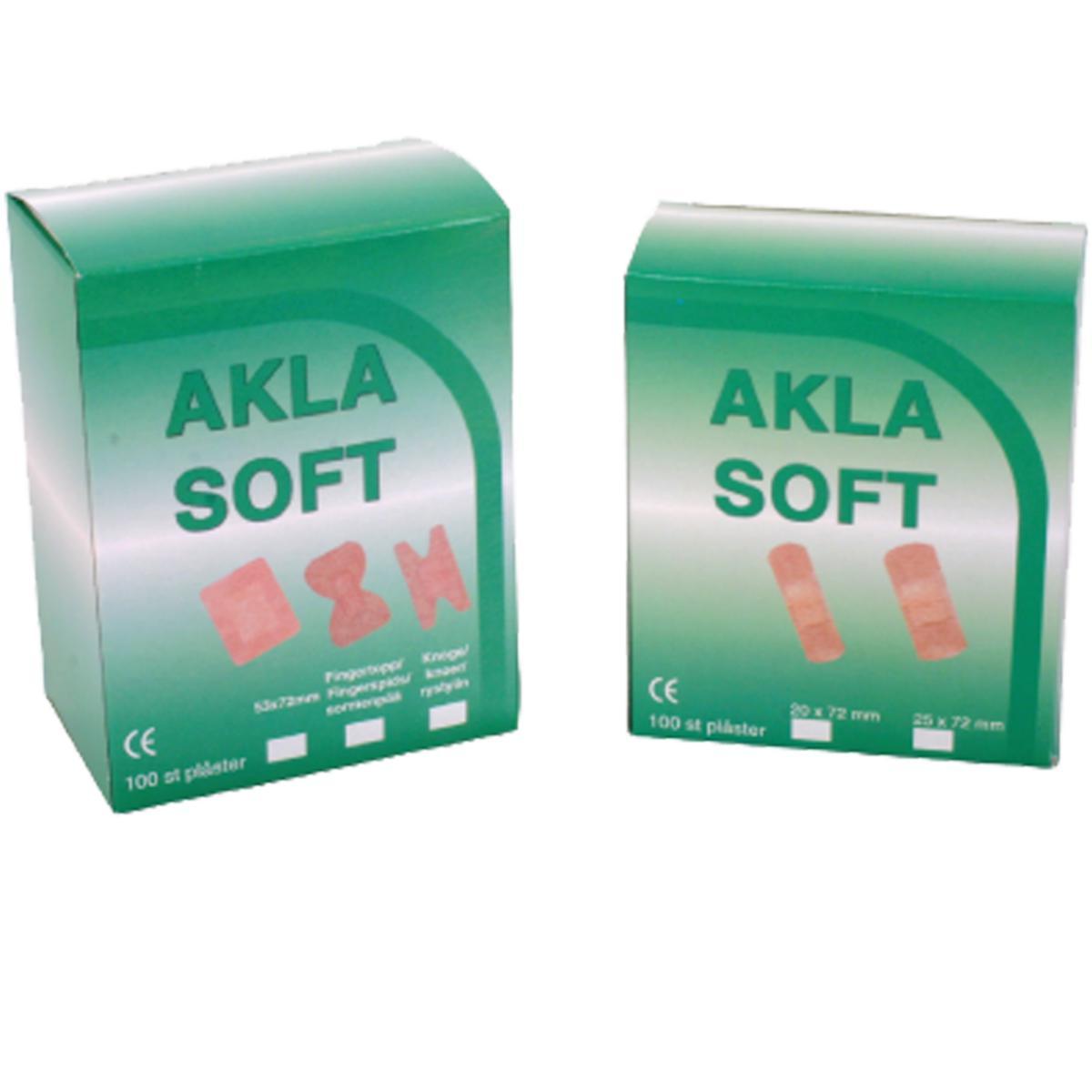 Plåster AKLA Aklasoft - PLÅSTER AKLASOFT 95607 5MX6CM