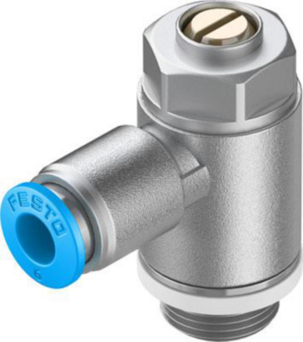 Strypbackventil Festo - GRLA - STRYPBACKVENTIL FESTO GRLA-1/4-QS-6-D