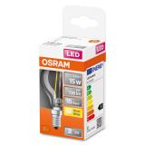 LED-LAMPA KLOT (15) E14 KLAR 827 CL P OSRAM