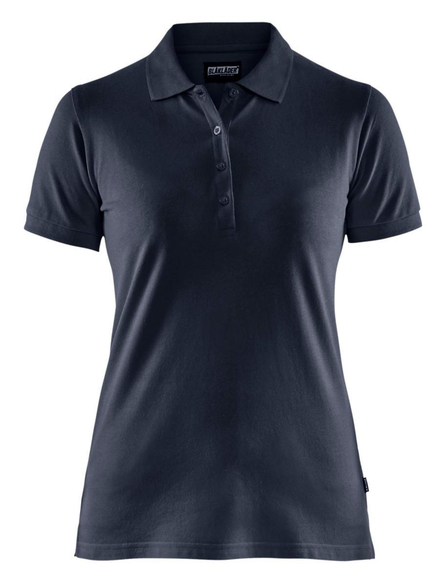 Pikétröja Blåkläder 3307-1035 - PIKÉTRÖJA BLK 3307-1035 MÖRK MBLÅ DAM STL 3XL