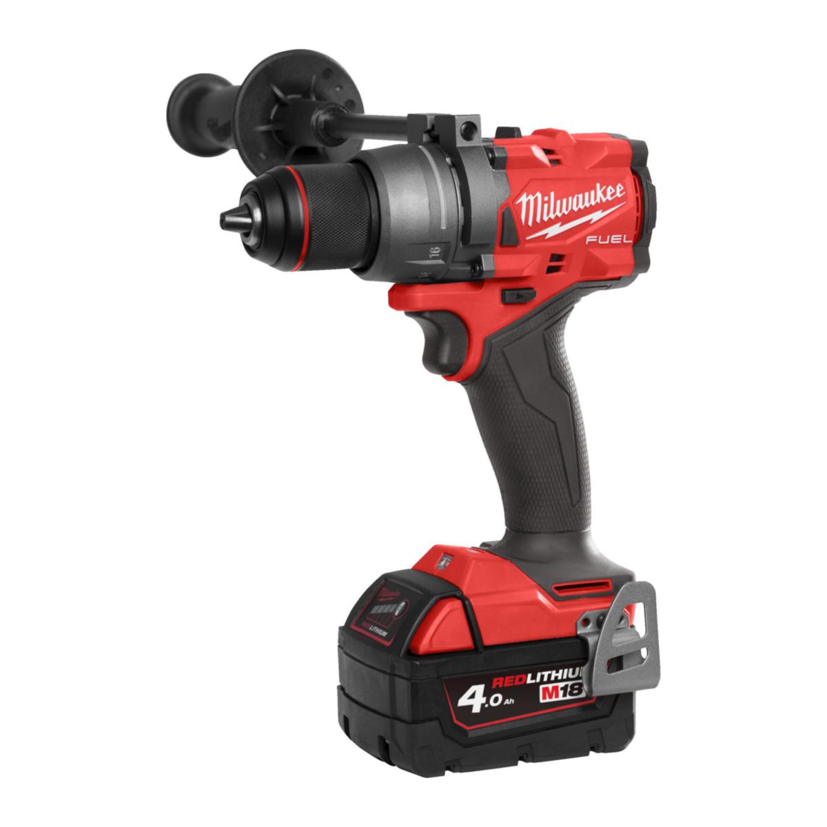 Borrskruvdragare Milwaukee M18 FDD3-402C - BORRSKRUVDRAGARE MILWAUKEE M18 FDD3-402C, 2X4,0AH, LADDARE