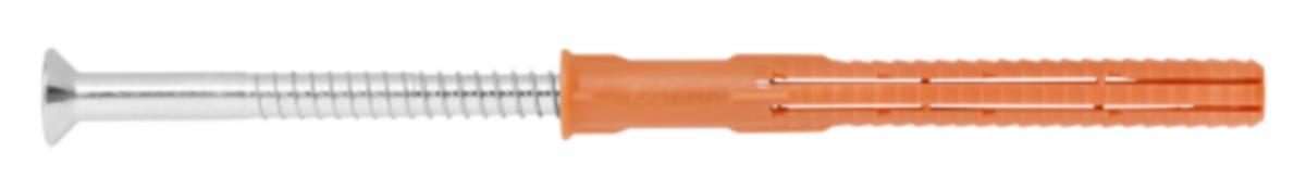 Fasadplugg Sormat SDF-S försänkt fzb - FASADPLUGG FÖRSÄNKT FZB SDF-S 10X100-V-T40 4/FRP